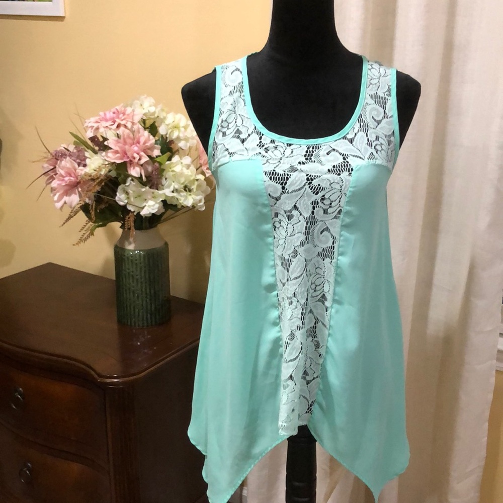 Mint tunic